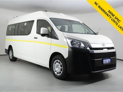 2021 Toyota HIACE GDH322R SLWB COMMUTER (12 SEATS) 6 SP AUTO SEQUENTIAL