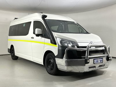 2021 Toyota HIACE GDH322R SLWB COMMUTER (12 SEATS) 6 SP AUTO SEQUENTIAL