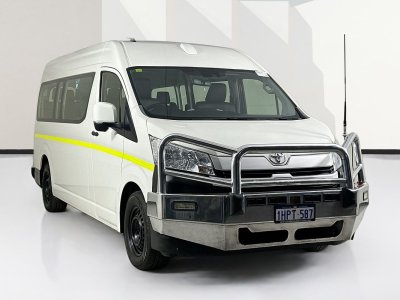 2022 Toyota HIACE GDH322R SLWB COMMUTER (12 SEATS) 6 SP AUTO SEQUENTIAL