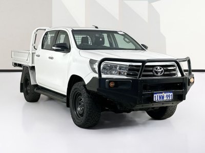 2017 Toyota HILUX GUN126R MY17 SR (4x4) 6 SP AUTOMATIC