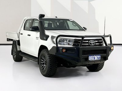 2018 Toyota HILUX GUN126R MY17 SR (4x4) 6 SP AUTOMATIC