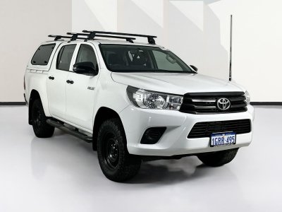 2019 Toyota HILUX GUN125R MY19 WORKMATE (4x4) 6 SP AUTOMATIC