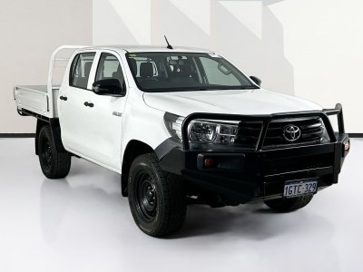 2019 Toyota HILUX GUN125R MY19 WORKMATE (4x4) 6 SP AUTOMATIC