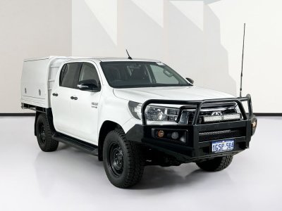 2019 Toyota HILUX GUN126R MY19 SR (4x4) 6 SP AUTOMATIC