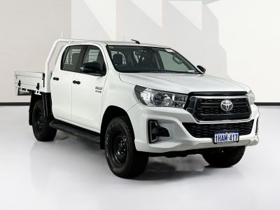 2020 Toyota HILUX GUN126R MY19 UPGRADE SR (4x4) 6 SP AUTOMATIC
