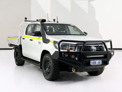 2020 Toyota HILUX GUN126R MY19 UPGRADE SR (4x4) 6 SP AUTOMATIC