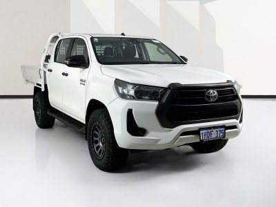 2020 Toyota HILUX GUN126R MY19 UPGRADE SR (4x4) 6 SP AUTOMATIC