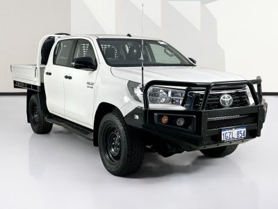 2020 Toyota HILUX GUN126R MY19 UPGRADE SR (4x4) 6 SP AUTOMATIC