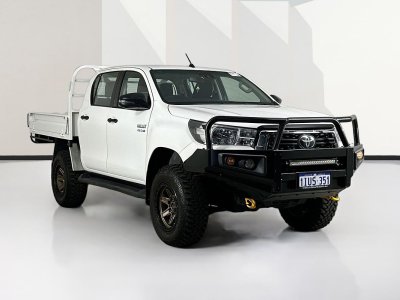 2020 Toyota HILUX GUN126R MY19 UPGRADE SR (4x4) 6 SP AUTOMATIC
