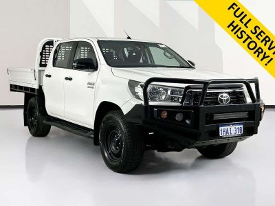 2020 Toyota HILUX GUN126R MY19 UPGRADE SR (4x4) 6 SP AUTOMATIC