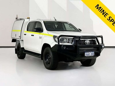 2020 Toyota HILUX GUN126R MY19 UPGRADE SR (4x4) 6 SP AUTOMATIC