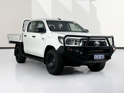 2020 Toyota HILUX GUN126R MY19 UPGRADE SR (4x4) 6 SP AUTOMATIC
