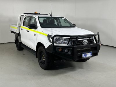 2020 Toyota HILUX GUN126R MY19 UPGRADE SR (4x4) 6 SP AUTOMATIC