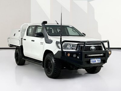 2020 Toyota HILUX GUN126R MY19 UPGRADE SR (4x4) 6 SP AUTOMATIC