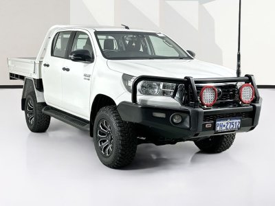 2020 Toyota HILUX GUN126R MY19 UPGRADE SR (4x4) 6 SP AUTOMATIC