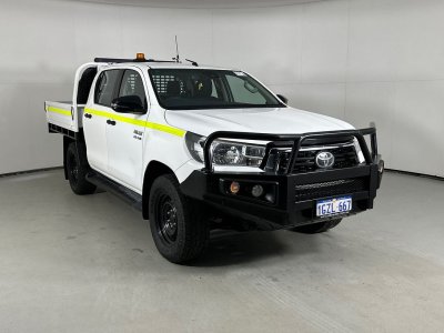 2020 Toyota HILUX GUN126R MY19 UPGRADE SR (4x4) 6 SP AUTOMATIC