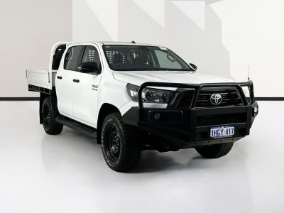 2021 Toyota HILUX GUN126R SR (4x4) 6 SP AUTOMATIC