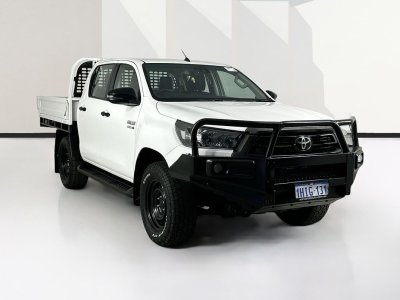 2021 Toyota HILUX GUN126R SR (4x4) 6 SP AUTOMATIC