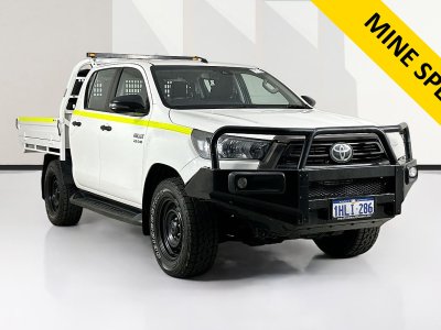 2021 Toyota HILUX GUN126R SR (4x4) 6 SP AUTOMATIC