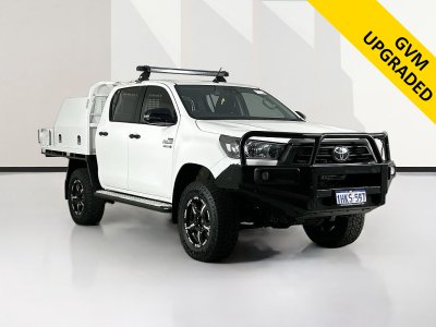 2021 Toyota HILUX GUN126R SR (4x4) 6 SP AUTOMATIC