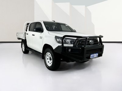2021 Toyota HILUX GUN126R SR (4x4) 6 SP AUTOMATIC