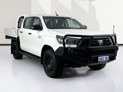 2021 Toyota HILUX GUN126R SR (4x4) 6 SP AUTOMATIC