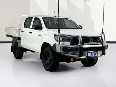 2021 Toyota HILUX GUN125R FACELIFT WORKMATE (4x4) 6 SP AUTOMATIC