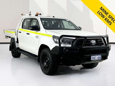 2021 Toyota HILUX GUN126R SR (4x4) 6 SP AUTOMATIC