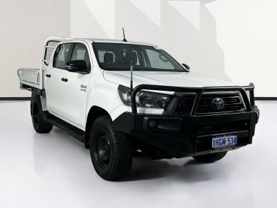 2021 Toyota HILUX GUN126R SR (4x4) 6 SP AUTOMATIC