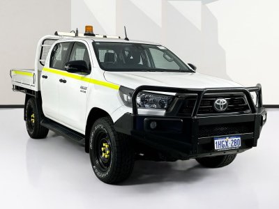 2021 Toyota HILUX GUN126R SR (4x4) 6 SP AUTOMATIC