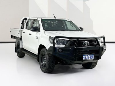 2021 Toyota HILUX GUN126R SR (4x4) 6 SP AUTOMATIC