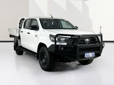2021 Toyota HILUX GUN126R SR (4x4) 6 SP AUTOMATIC