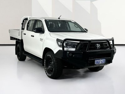 2021 Toyota HILUX GUN126R SR (4x4) 6 SP AUTOMATIC