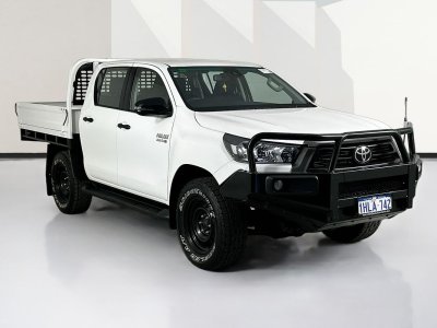 2021 Toyota HILUX GUN126R SR (4x4) 6 SP AUTOMATIC