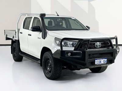 2021 Toyota HILUX GUN125R WORKMATE (4x4) 6 SP AUTOMATIC
