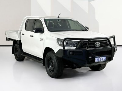 2021 Toyota HILUX GUN126R SR (4x4) 6 SP AUTOMATIC