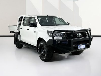 2021 Toyota HILUX GUN126R SR (4x4) 6 SP AUTOMATIC