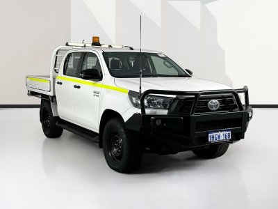 2021 Toyota HILUX GUN126R SR (4x4) 6 SP AUTOMATIC