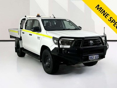 2021 Toyota HILUX GUN126R SR (4x4) 6 SP AUTOMATIC