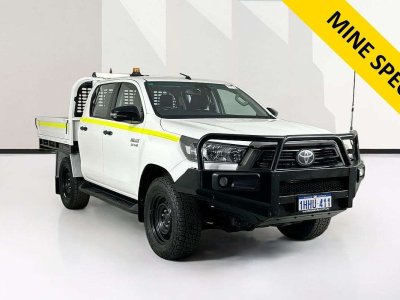 2021 Toyota HILUX GUN126R SR (4x4) 6 SP AUTOMATIC