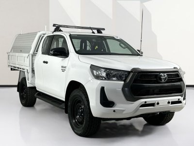 2021 Toyota HILUX GUN126R SR (4x4) 6 SP AUTOMATIC