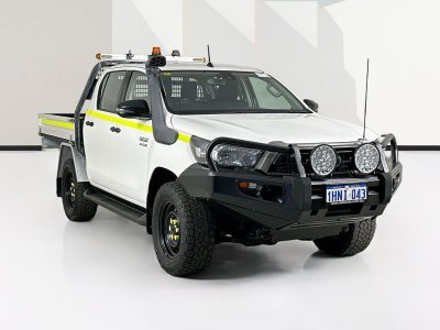 2021 Toyota HILUX GUN126R SR (4x4) 6 SP AUTOMATIC