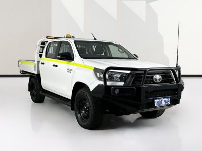 2021 Toyota HILUX GUN126R SR (4x4) 6 SP AUTOMATIC