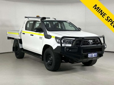 2021 Toyota HILUX GUN126R SR (4x4) 6 SP AUTOMATIC