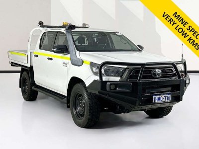 2021 Toyota HILUX GUN126R SR (4x4) 6 SP AUTOMATIC