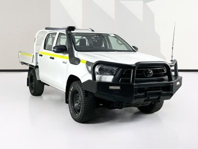 2021 Toyota HILUX GUN125R FACELIFT WORKMATE (4x4) 6 SP AUTOMATIC