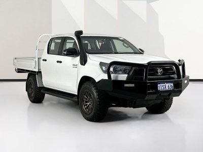 2022 Toyota HILUX GUN126R SR (4x4) 6 SP AUTOMATIC