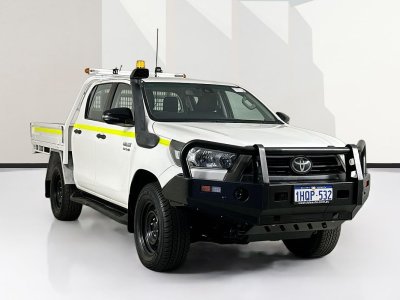 2022 Toyota HILUX GUN126R SR (4x4) 6 SP AUTOMATIC