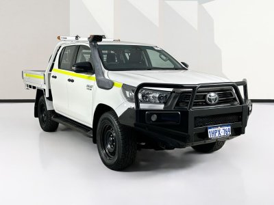 2022 Toyota HILUX GUN126R SR (4x4) 6 SP AUTOMATIC