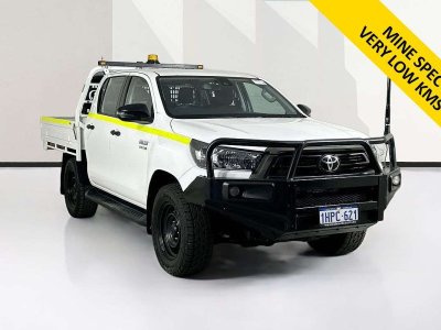 2022 Toyota HILUX GUN126R SR (4x4) 6 SP AUTOMATIC